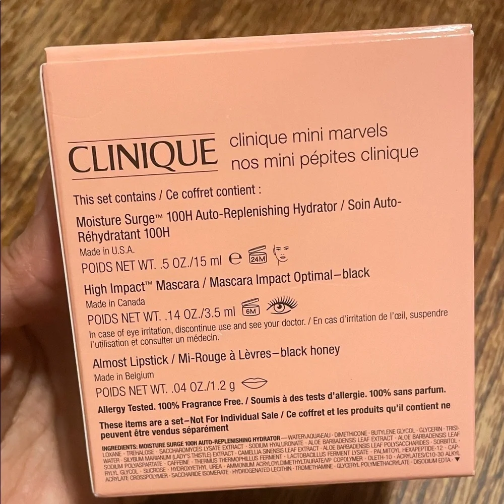 Clinique Mini Marvels Set - Black and Deep Berry